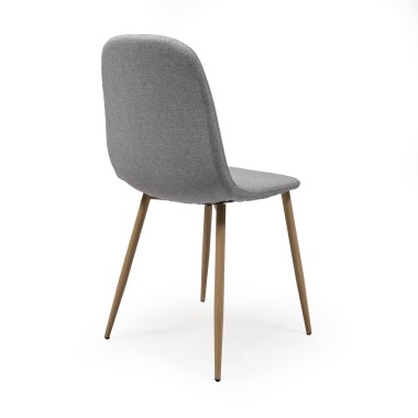 Patas de metal color madera para silla J933 Cairo CAIRO...